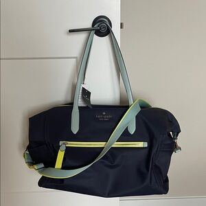 NWT Kate Spade Navy Weekender Travel Bag